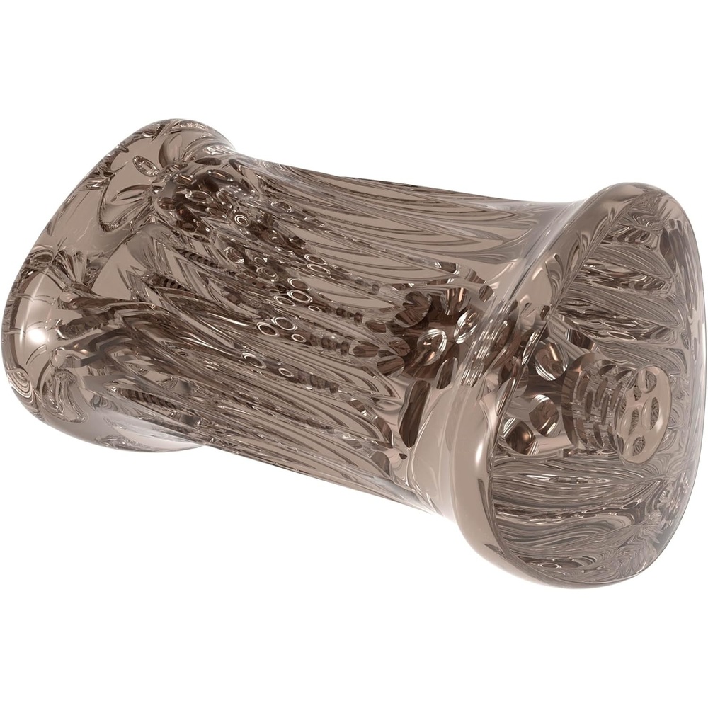 image:imageAdam amp Eve 3 Way Stroker Real Feel Male Masturbator 3 Textured Pleasure Tunnels Waterproof Open Ended Stroker Soft TPE Ribbed Swirls and Nubs Tight Sensation Adult Toy for Men 55 Inches