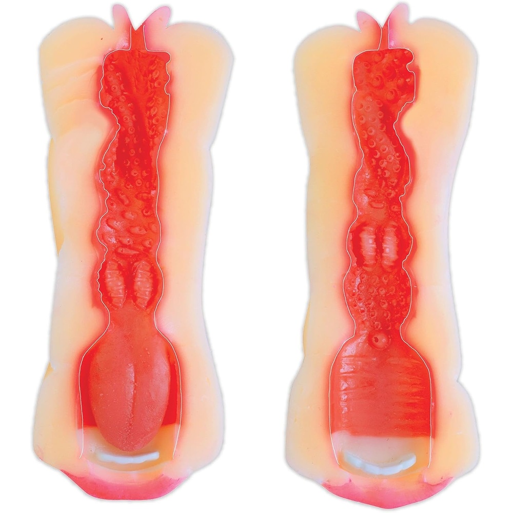 image:imageAdam amp Eve Adams Bang and Blow Deep Throat Super Stroker Double Ended Mouth and Vagina Realistic Soft Lips Flexible Tongue and Teeth Textured Interior 75 by 3 Inches Super Stretchy Maximum Pleasure