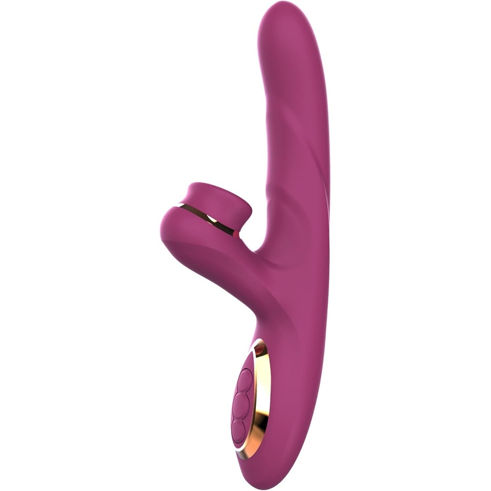 image:imageAdam amp Eve Rose Gold Revolving Rabbit Dual Stimulating Thrusting Vibrator Clitoral Spinner G Spot Vibe 3 Speed Shaft 7 Mode Clit Stimulator Rechargeable Waterproof Silicone Adult Sex Toy