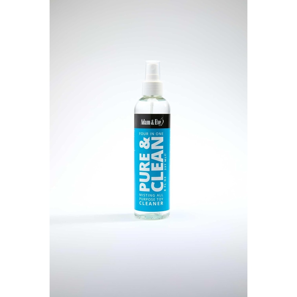 image:imageAdam amp Eve Sex Toy Cleaner 4 In 1 Pure And Clean Misting Spray Fast Acting Misting Spray For Adult Toys Vibrators Dildos Fresh Scent Water Based Formula No Residue Valentines Day Gift 8 oz