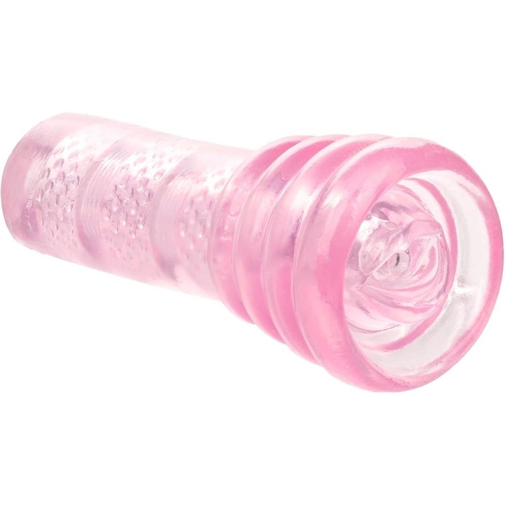 image:imageAdam amp Eve Super Head Honcho Masturbator Upgraded Male Stroker with Strong Suction and Longer Tunnel Soft Stretchy TPR Open Ended for Easy Cleaning Textured Sleeve for Intense Stimulation