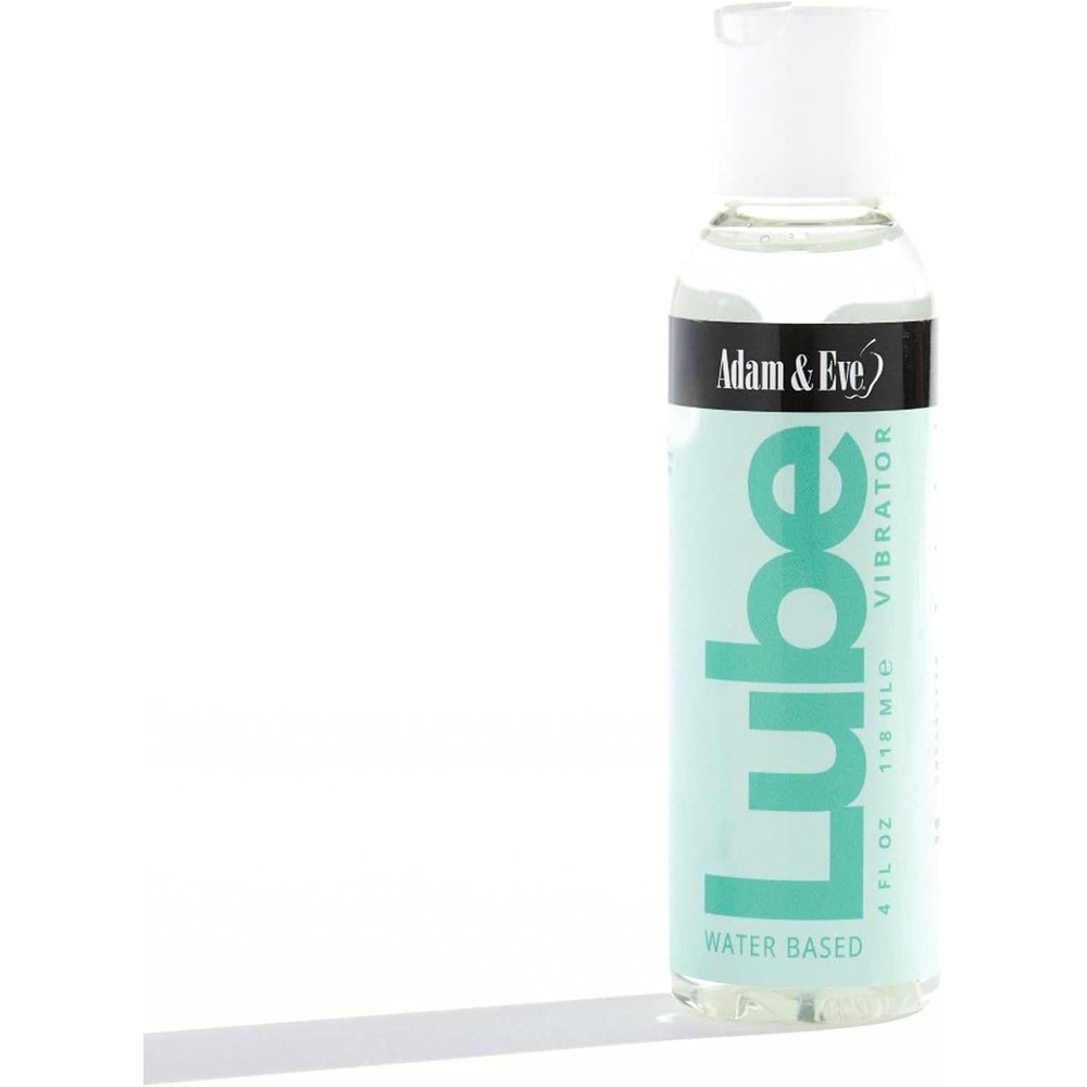 image:imageAdam amp Eve Vibrator Lube 4oz Water Based Gel for Personal Massagers and Devices Gentle Non Sticky Unscented Formula Safe for Daily Use Compatible with Silicone Rubber Latex and Most Materials