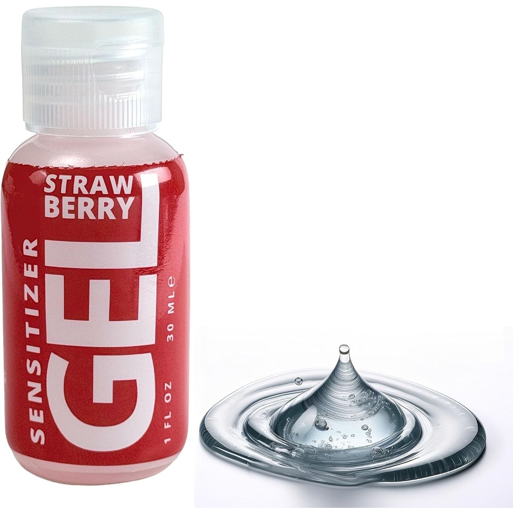 image:imageAdam and Eve Strawberry Clit Sensitizer Gel Tingling Gel for Increased Clitoral Sensitivity and Intense Orgasms Flavored Lickable Formula Enhances Stimulation Great for Solo Play and Foreplay 1 oz