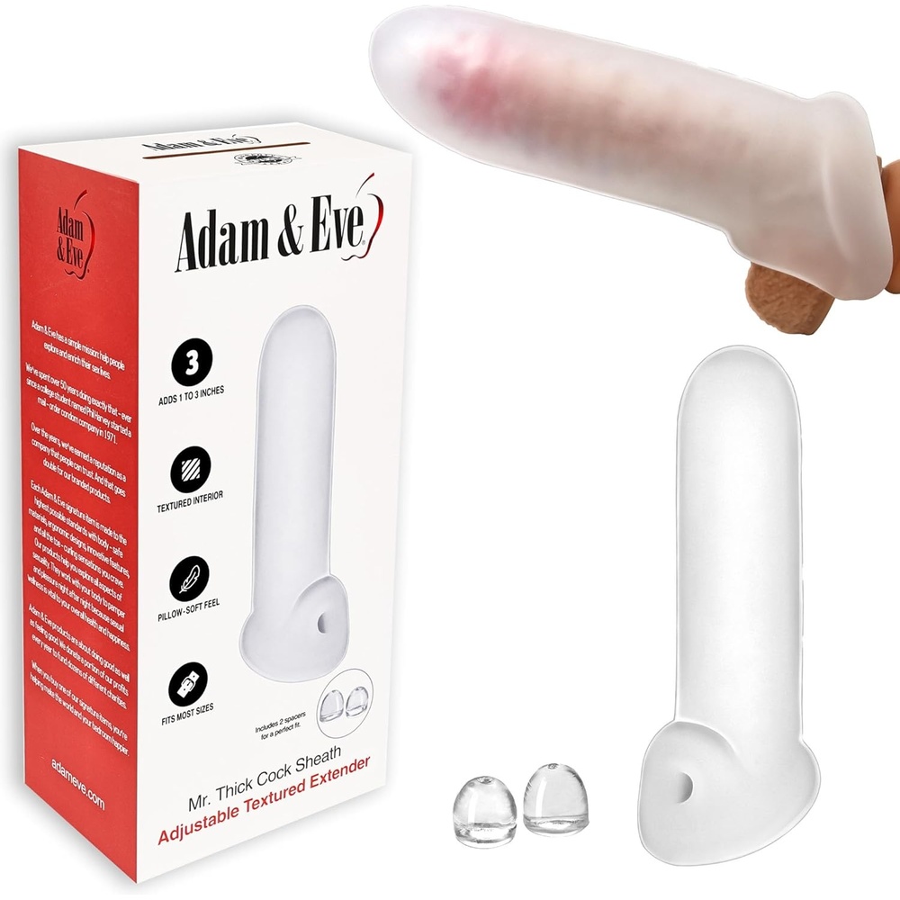 image:imageFrosted Penis Sleeve WStrap