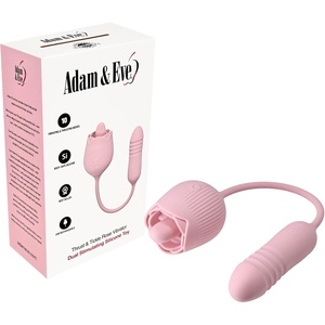 Adam & Eve Thrust and Tickle Rose