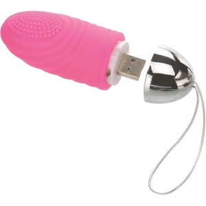 Adam & Eve Turn Me On Rechargeable Bullet Vibrator with Wireless Remote Control, Internal G Spot Clitoral Stimulation Female Adult Sex Toys for Women & Couples, 36 Vibrating Speeds 3.5 in, Pink